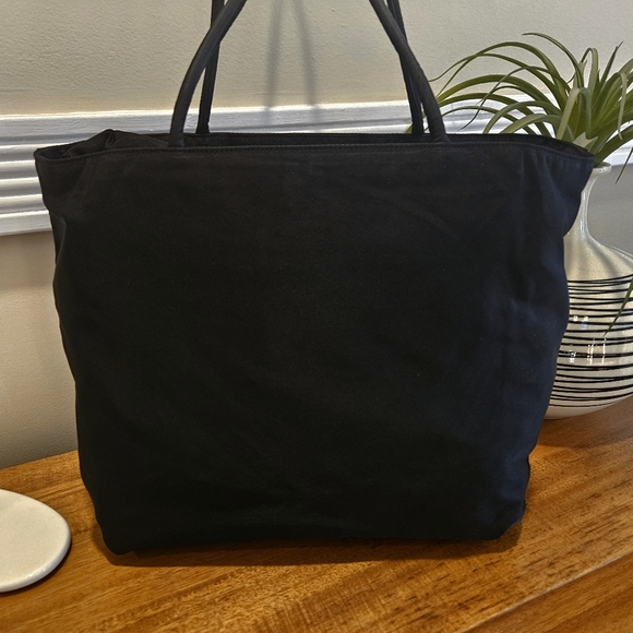 Prada Classic Black Nylon Tote, w/ COA - Picture 2 of 15